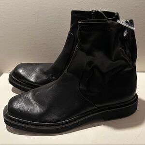 Franco Sarto Black Ankle Boots